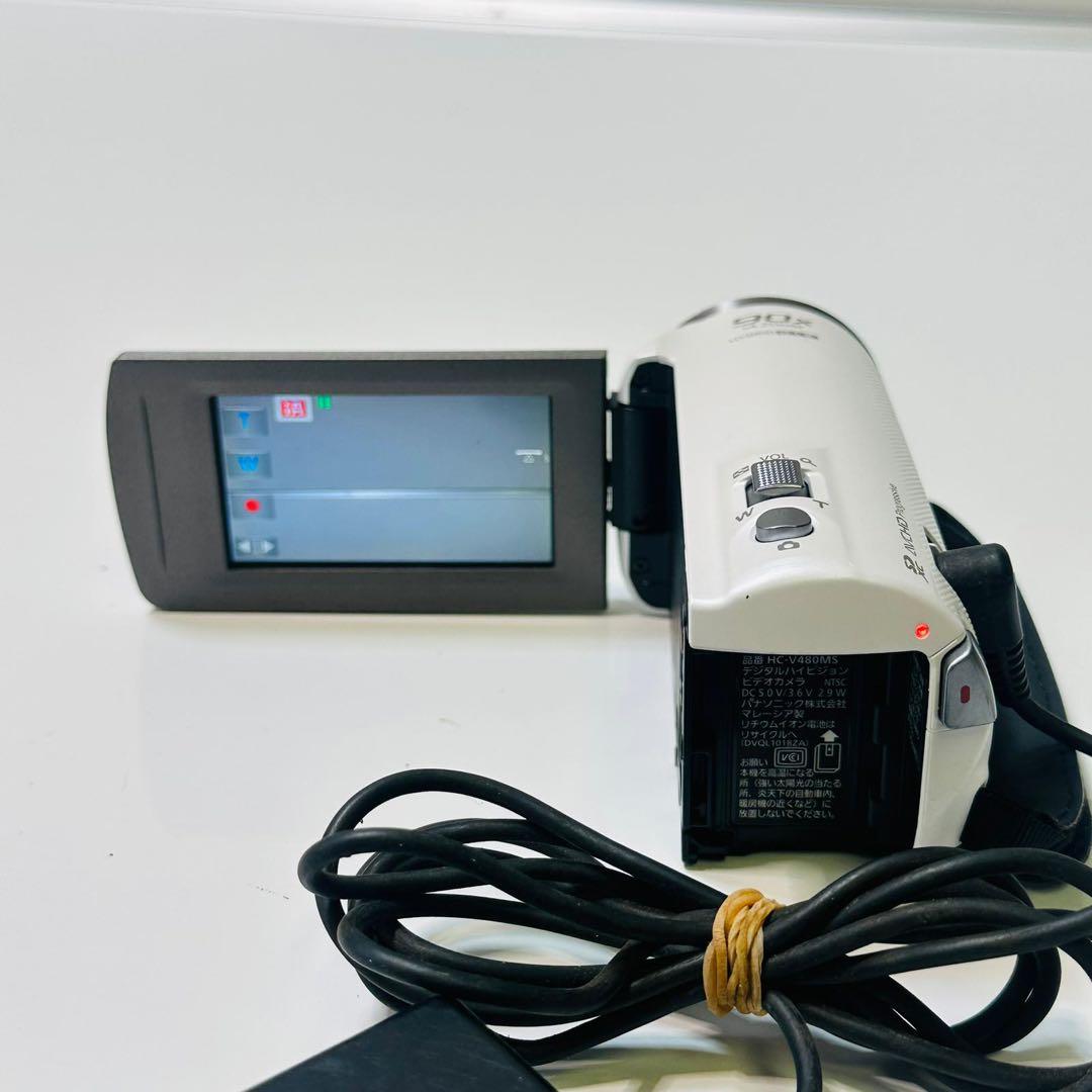 Panasonic HC-V480MS ビデオカメラ 本体 動作品