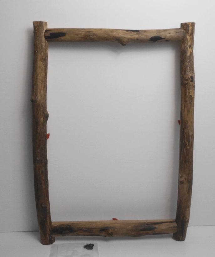 Kobaページ◆油絵F4号サイズ用の流木での額縁フレーム