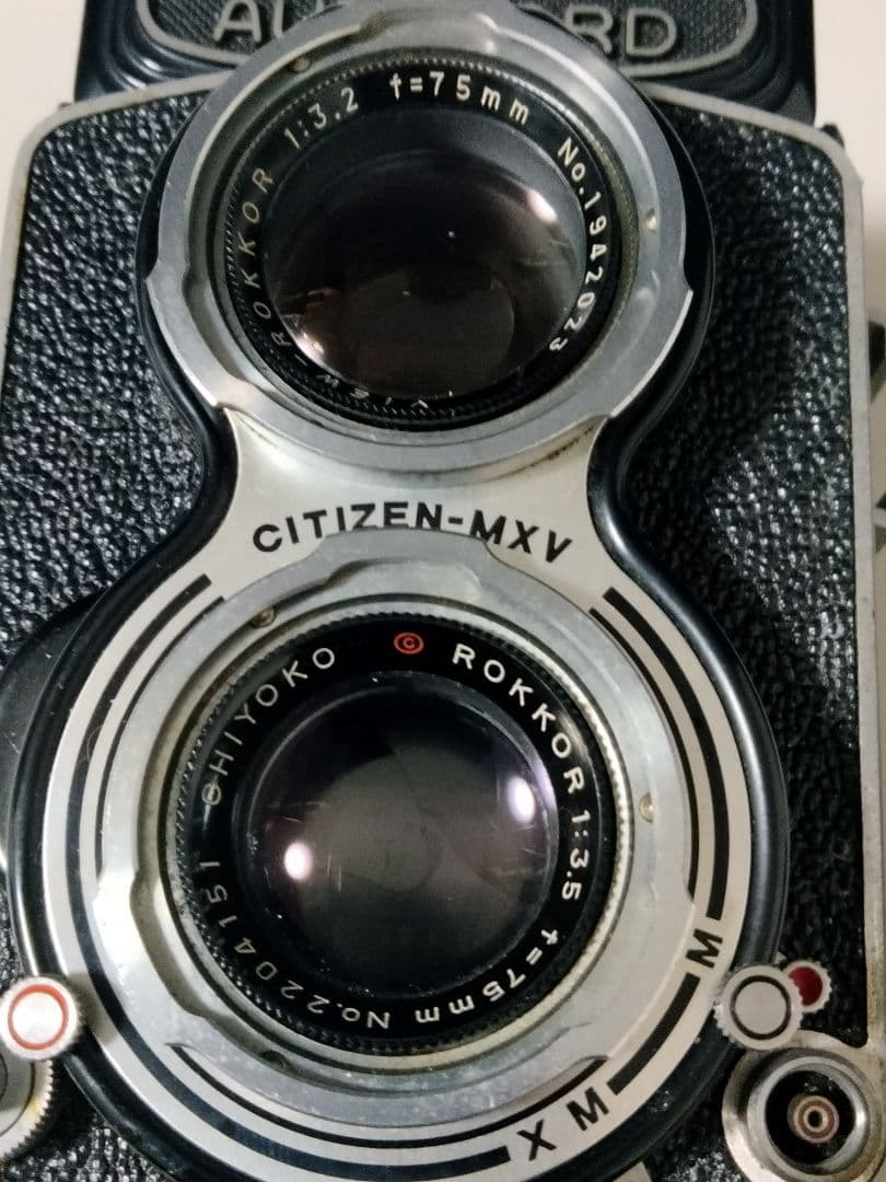 Minolta Autocord 二眼レフカメラ Rokkorレンズ