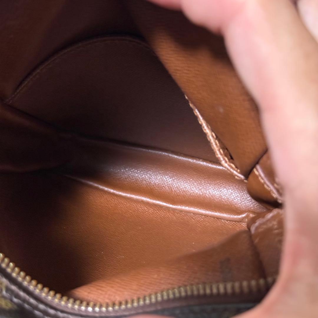 【鑑定済】 ベタ無 ルイヴィトン ダヌーブ モノグラム ショルダーバッグ