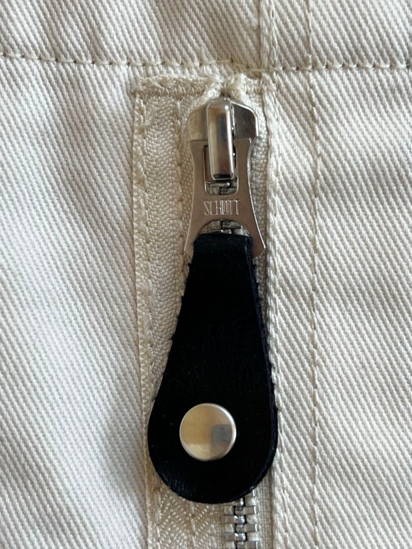 Schott アイボリー オーバーオール