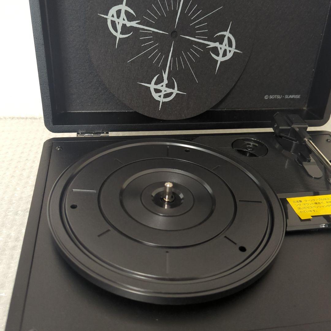 〚希少・美品〛ion 閃光のハサウェイ ポータブル　レコードプレーヤー