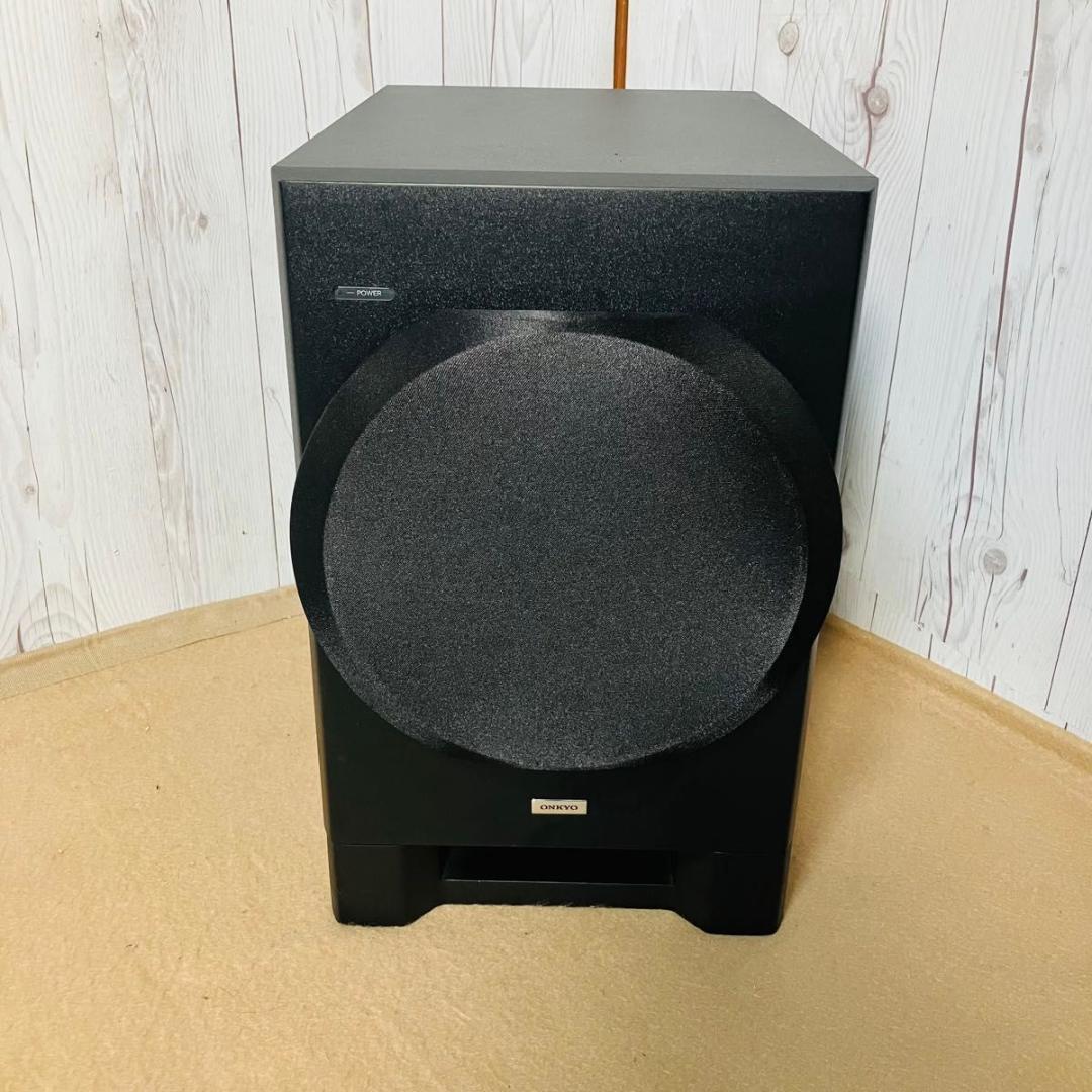 【美品】ONKYO SL-A250 サブウーファー ブラック オンキョー