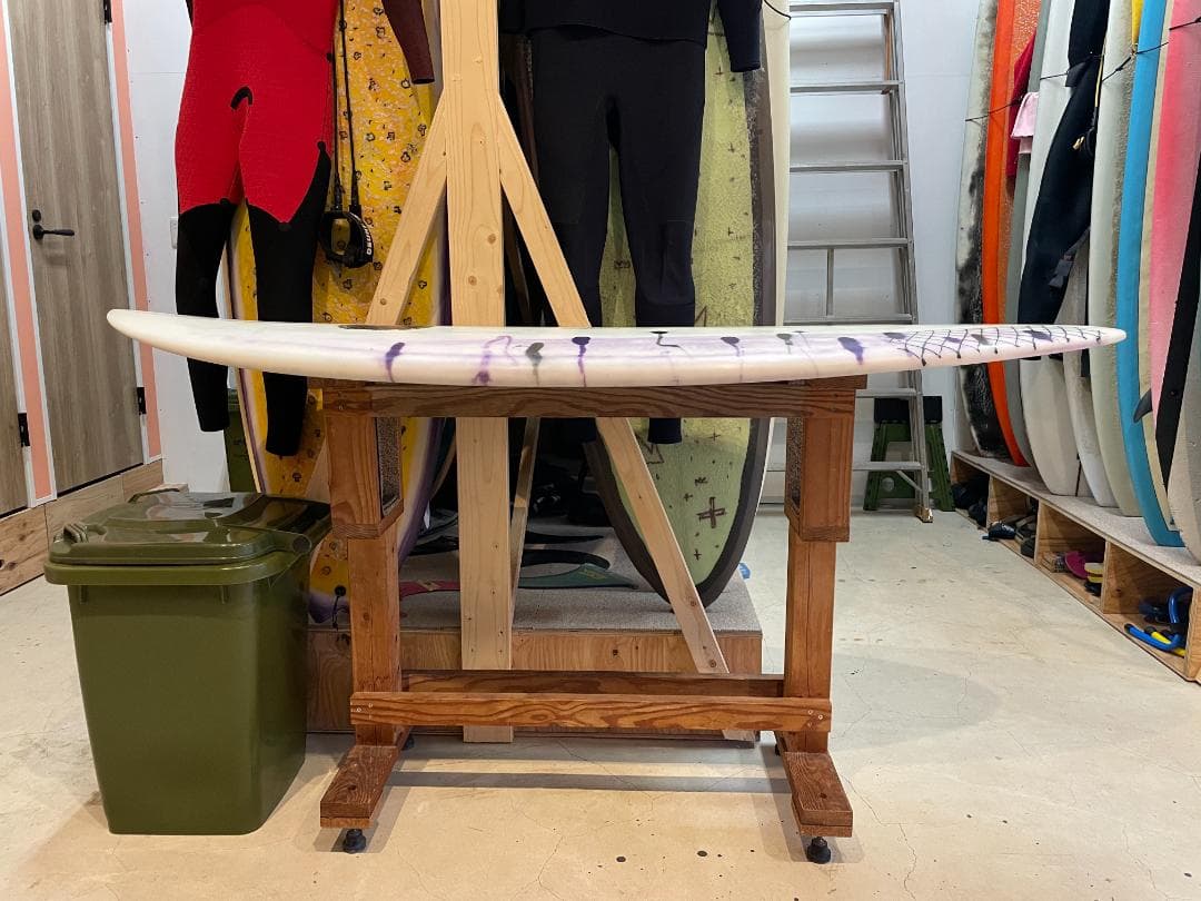 【未使用】ESP Surfboards 5'9\" WIZARD ショートボード