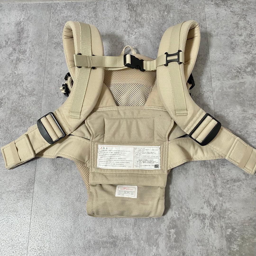 【美品】MiKiHOUSE ミキハウス ファースト ベビー キャリア 抱っこひも