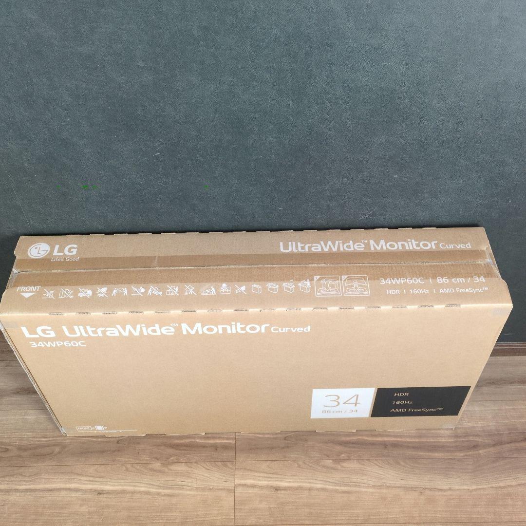 LG UltraWide Monitor 34WP60C 本体