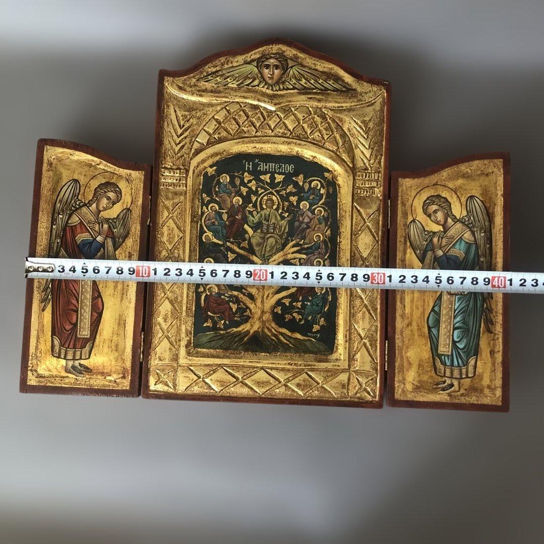 ギリシャ　イコン　キリスト教　ギリシャ正教会 宗教画