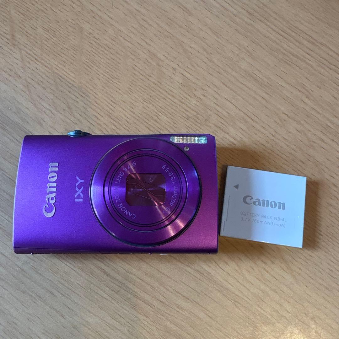 used★キャノン Canon IXY 600F パープル デジタルカメラ
