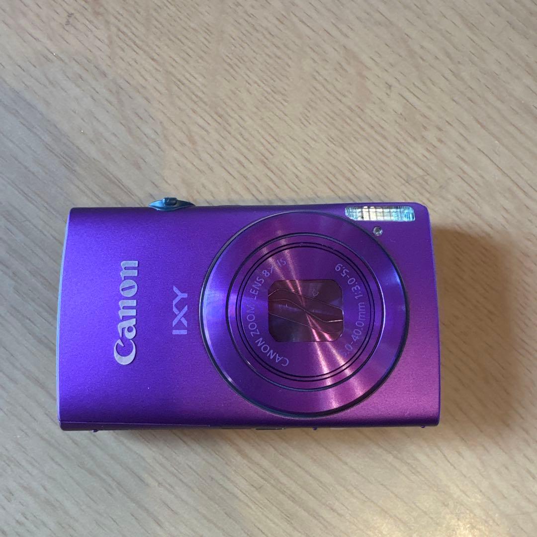 used★キャノン Canon IXY 600F パープル デジタルカメラ