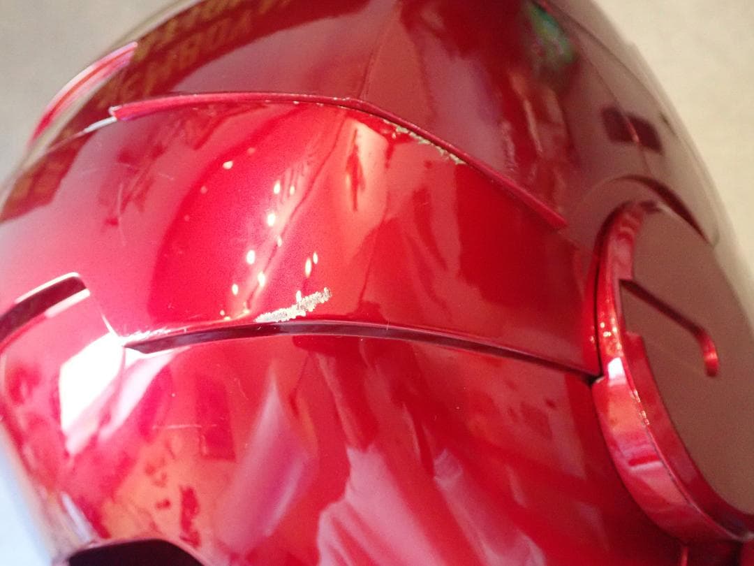 アイアンマン ヘルメット LED付き 自動開閉リモコン付属1：1