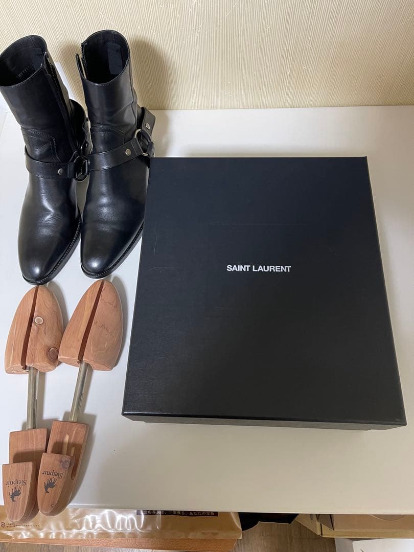 SAINT LAURENT サンローラン ハーネスブーツ サイズ43