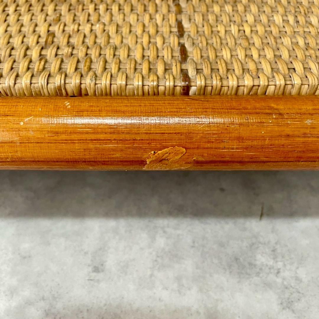 ヴィンテージ ラタンラック オープンラック 籐家具 収納 ナチュラル ビンテージ