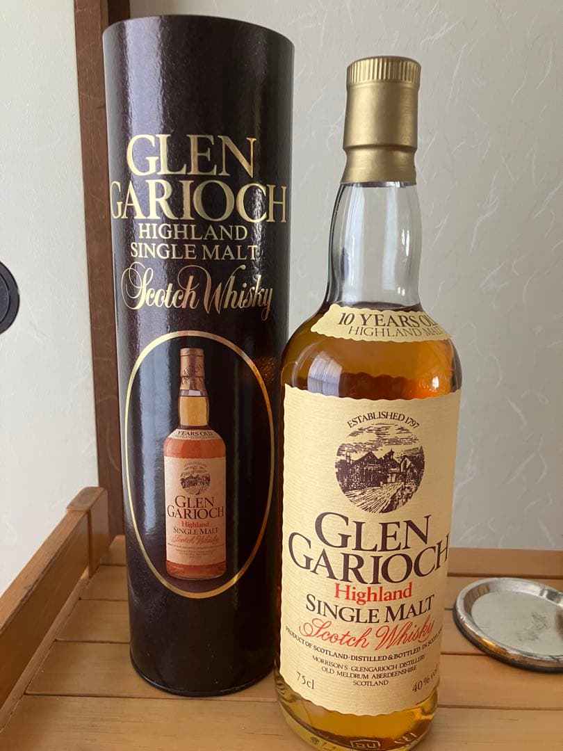 グレンギリー 10年（Glen Garioch 10 Years Old）筒付