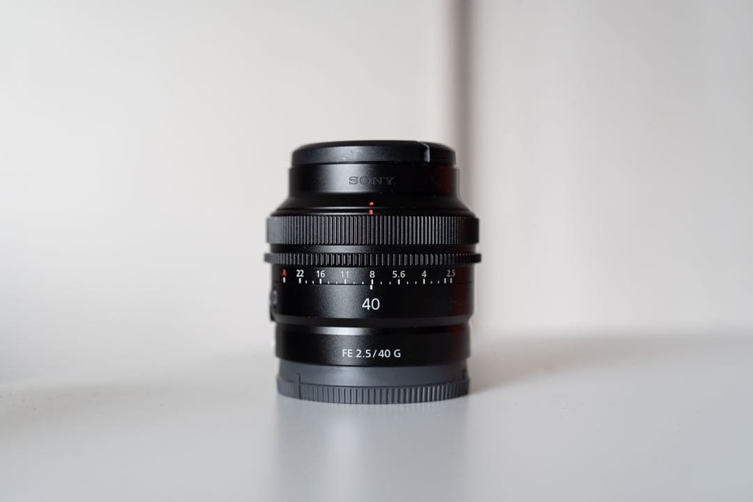 【フィルター付】SONY FE 40mm F2.5 G 単焦点レンズ