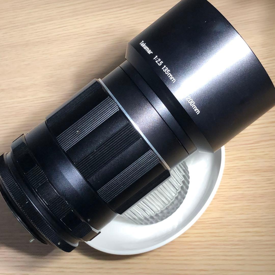 純正付属品付　SUPER TAKUMAR 135mm f2.5 M42マウント