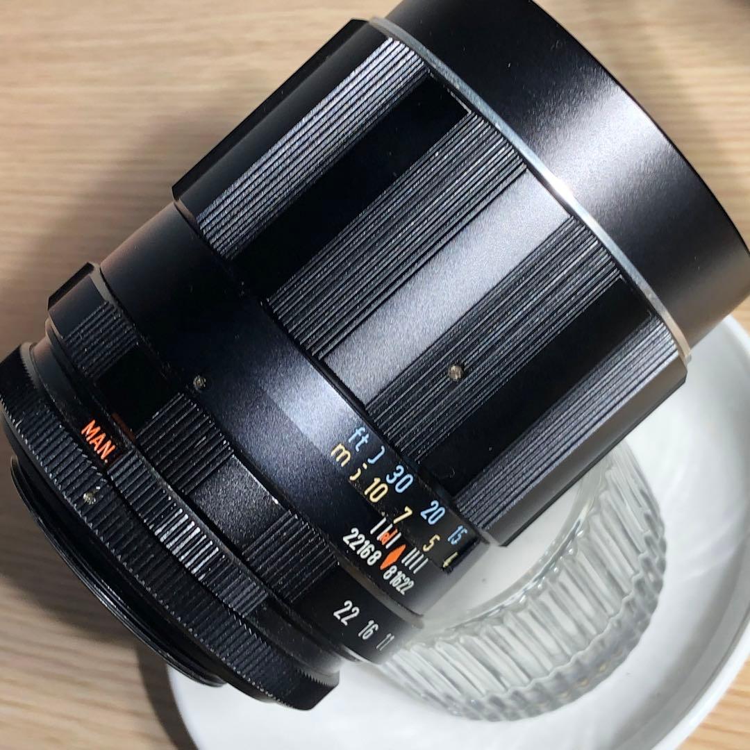 純正付属品付　SUPER TAKUMAR 135mm f2.5 M42マウント