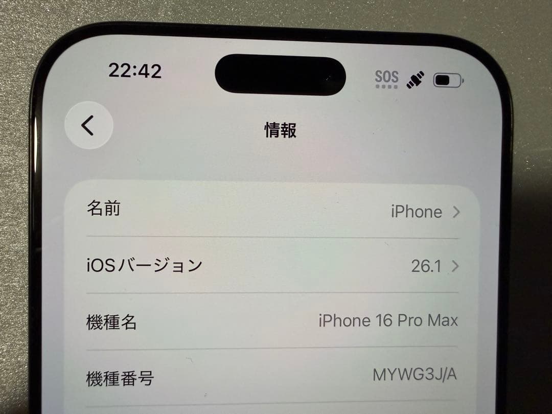 【即日発送】iPhone 16 pro max 256GB Apple版