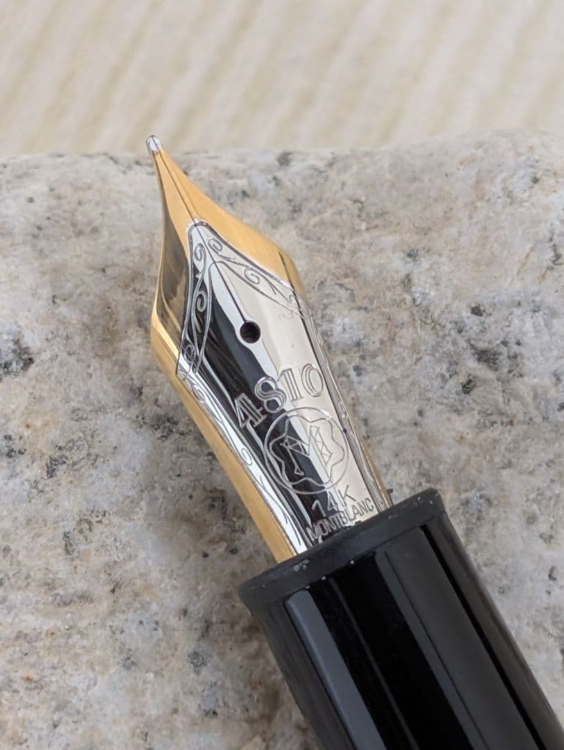 MONT BLANC 万年筆 マイスターシュテュック146 F 14K