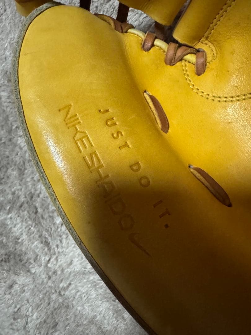 Nike Vapor イエロー レザーグローブ