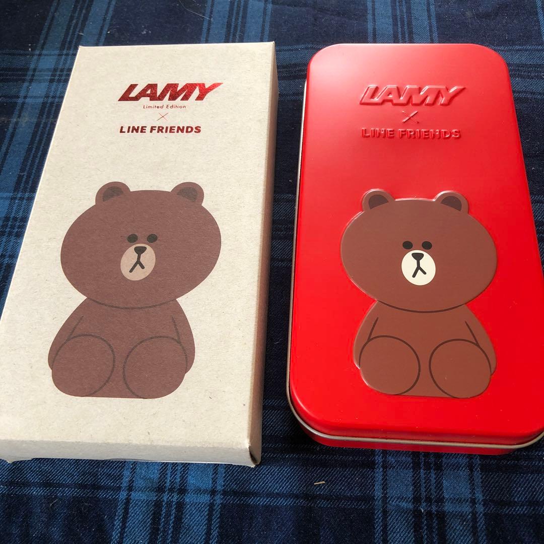 ラミー × LINEコラボ サファリ 万年筆 EFニブ 極細字