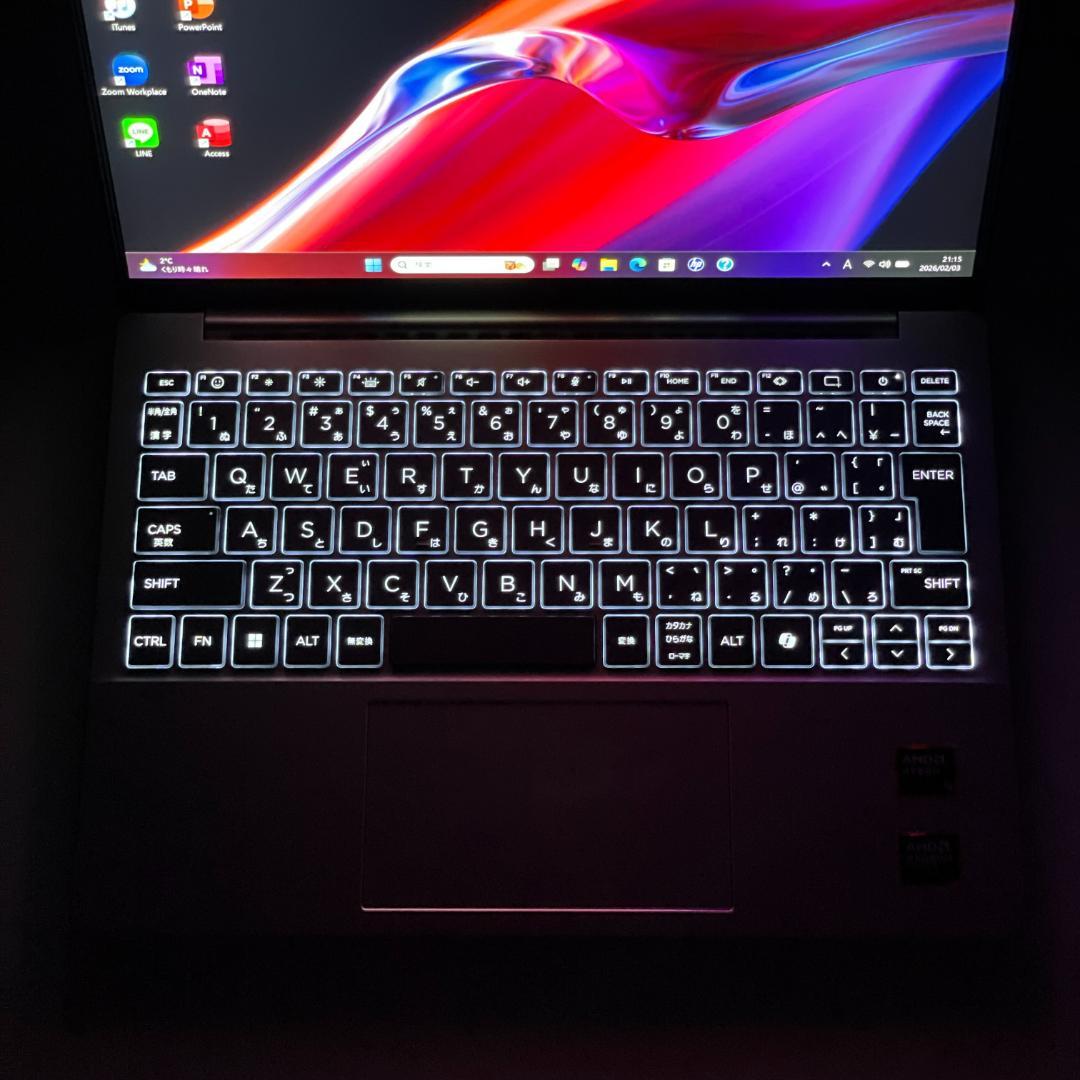 ★美品★ HP Pavilion Aero Ryzen5 ノートPC 16GB