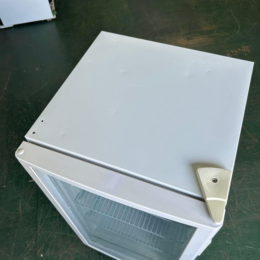 139業務用 冷蔵ショーケース オフィスコンビニ XW-105 左右開き 小型