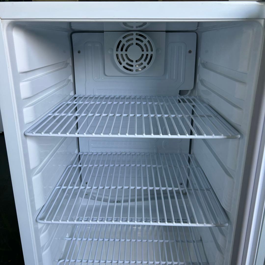 139業務用 冷蔵ショーケース オフィスコンビニ XW-105 左右開き 小型