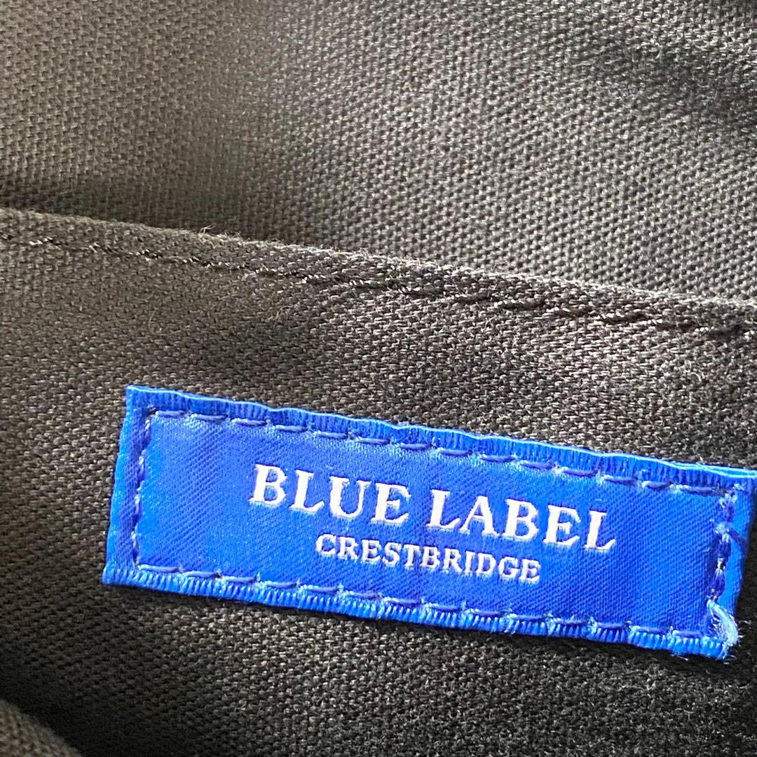 BLUE LABEL CRESTBRIDGE 巾着　ショルダーバッグ　チェック
