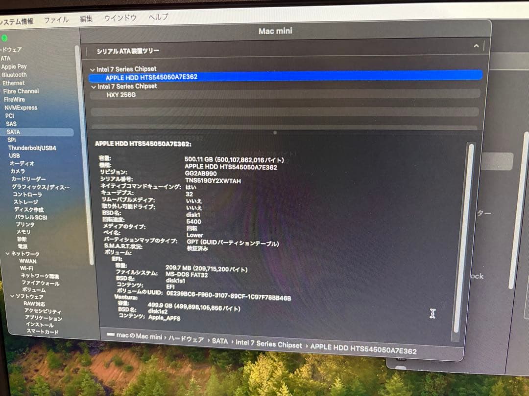 中古 Mac mini (2012) i 7+ 8GB +SSD + HDD