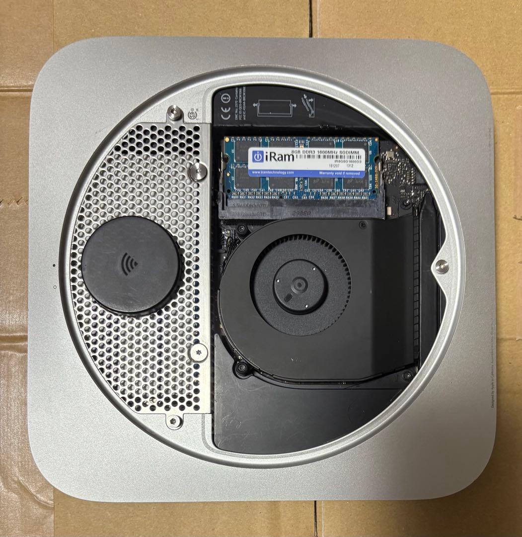 中古 Mac mini (2012) i 7+ 8GB +SSD + HDD