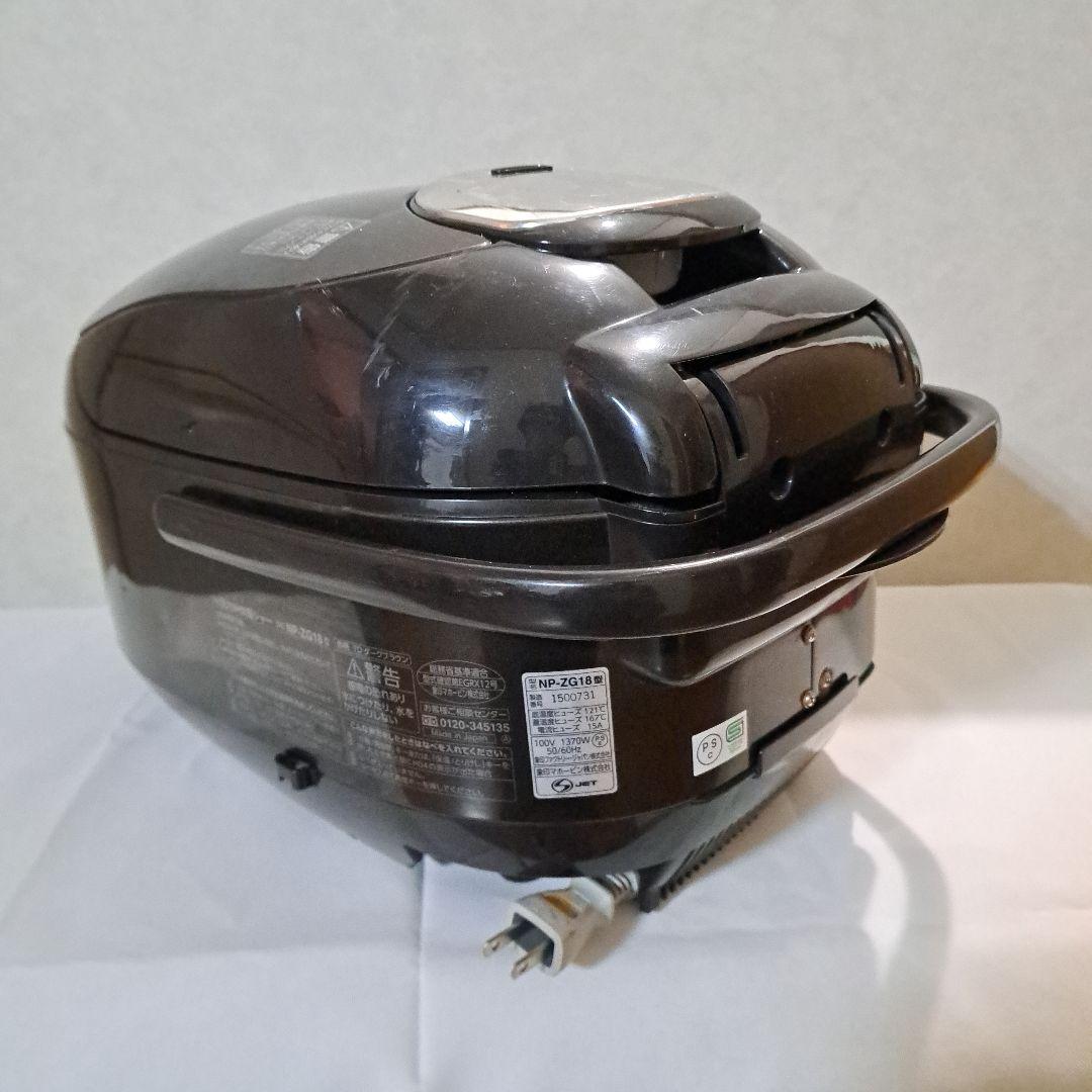 【中古】象印 圧力 IH 炊飯器 NP-ZG18 10合炊き ZOJIRUSHI