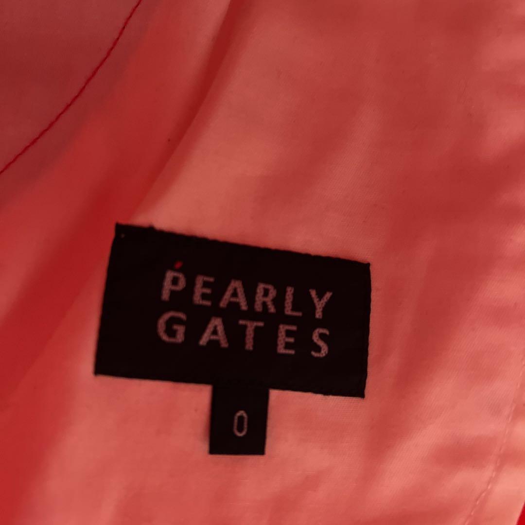 パーリーゲイツ ゴルフスカート 赤色