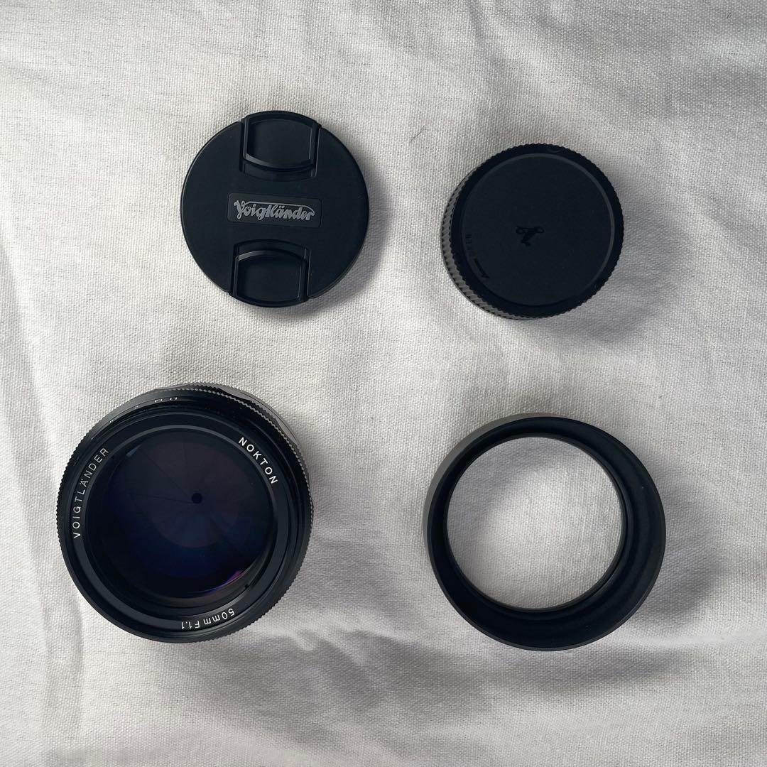 (箱付き)Voigtlander NOKTON 50mm f1.1 Mマウント