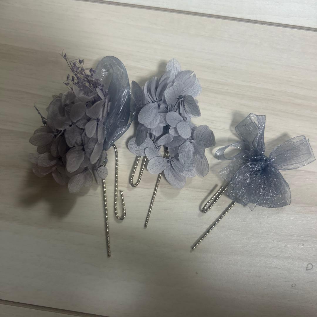 紫陽花 浴衣 水色 ANDANTE Dita