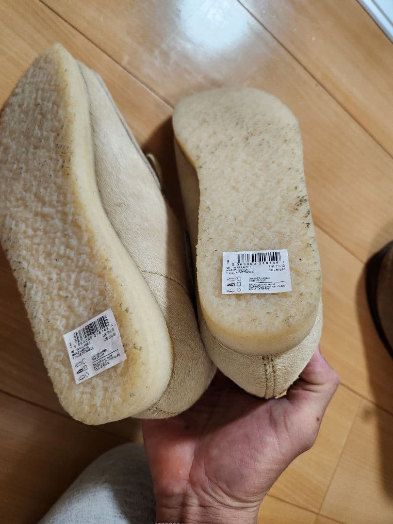 ヒロクラークスワラビーハラコ箱つき