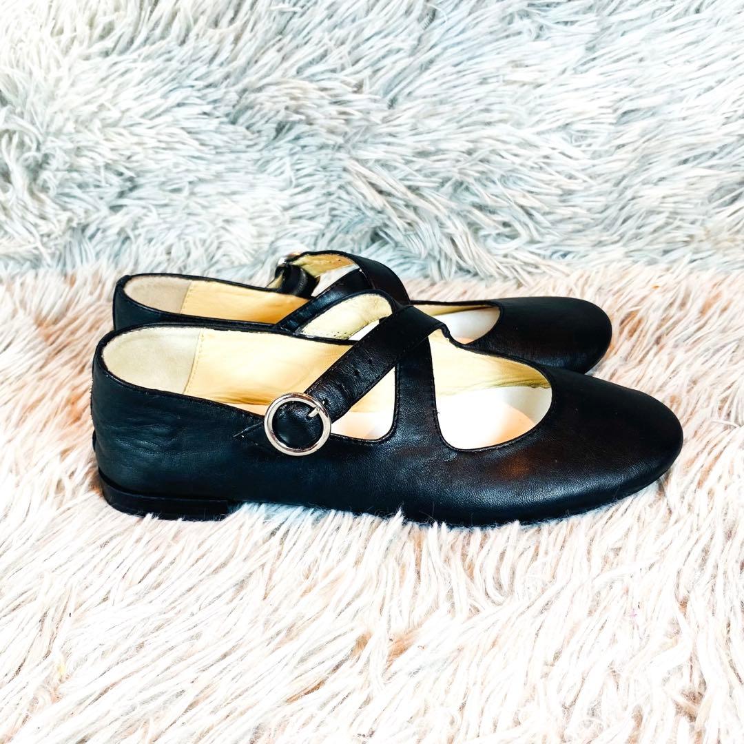 【美品】repetto レペット Mary-Jane バックル フラットシューズ