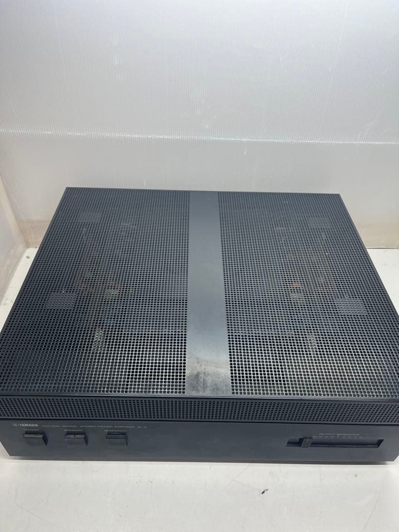 YAMAHA ヤマハ B-4 ブラック ステレオパワーアンプ