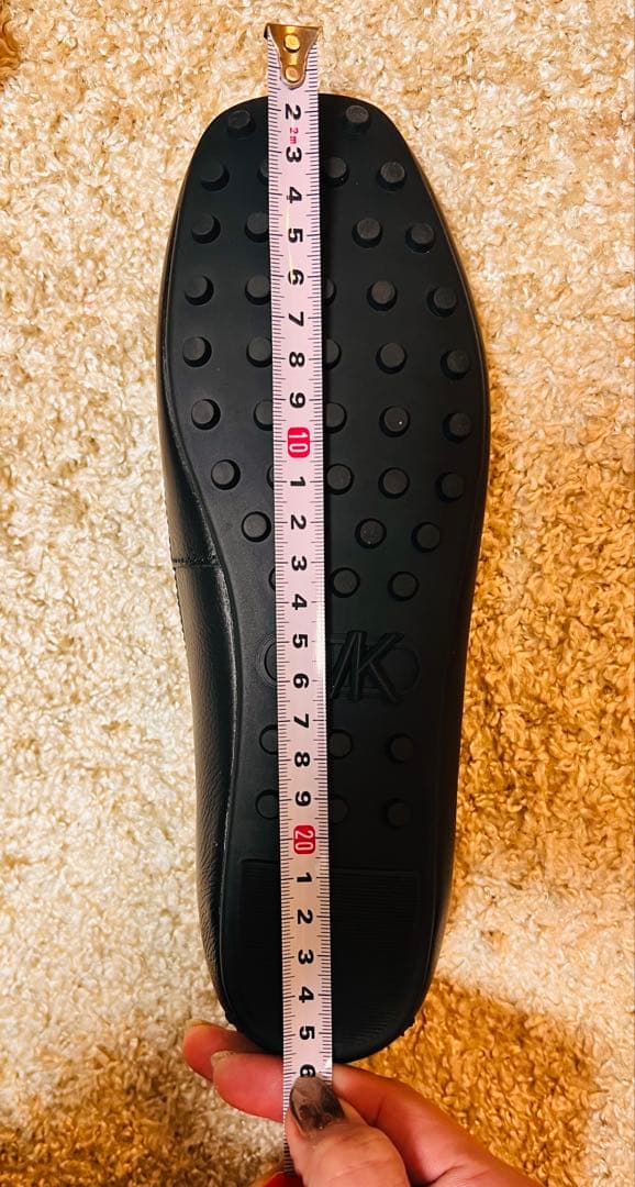 新品未使用　MICHAEL KORS ブラック モカシン