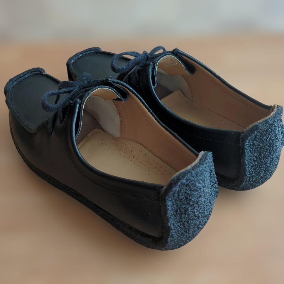 Clarks Originals ブラック モカシン US9 EU42