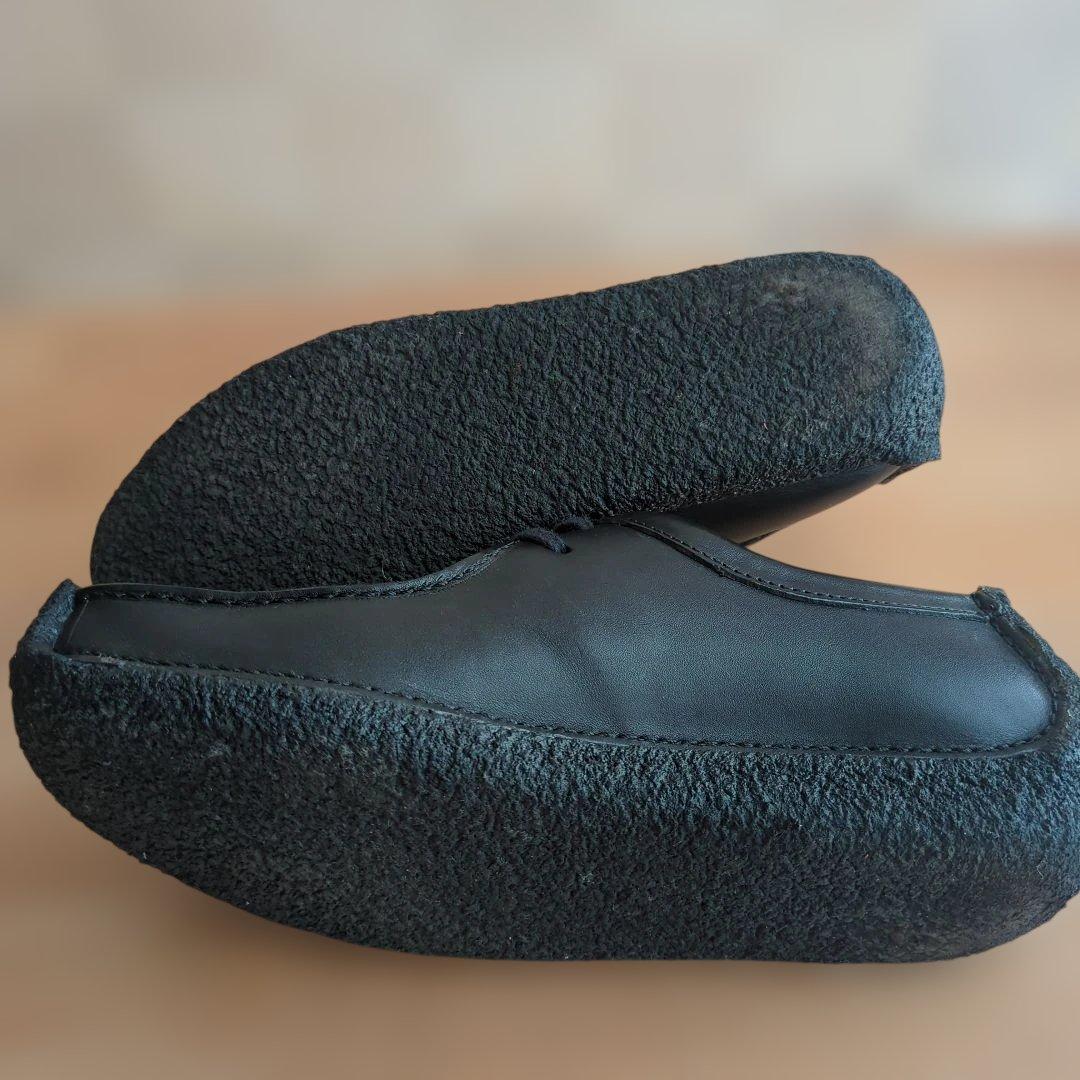 Clarks Originals ブラック モカシン US9 EU42