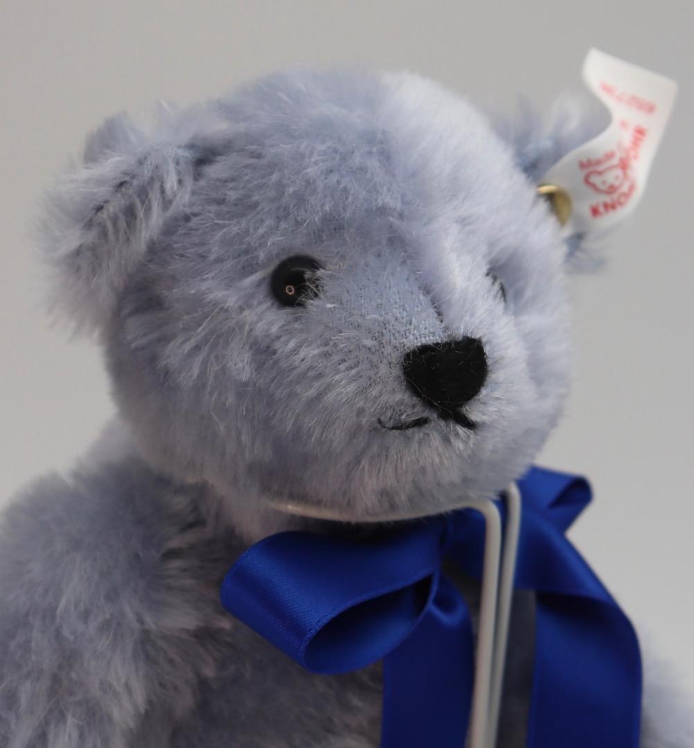 STEIFF-TAKARA シュタイフ-タカラ10周年記念タカラ 青いテディベア