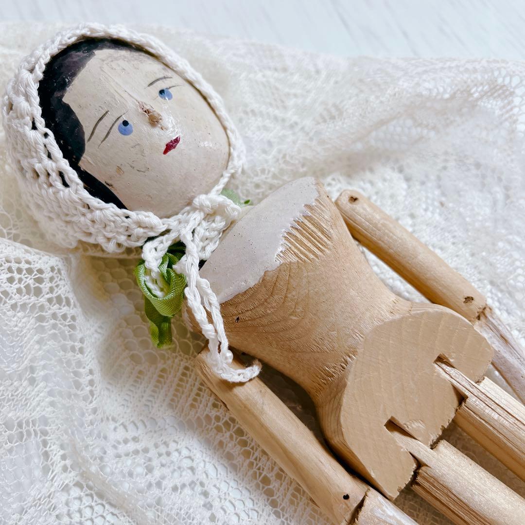 【la petit fleur *】ペグドール 優しい表情　アンティーク