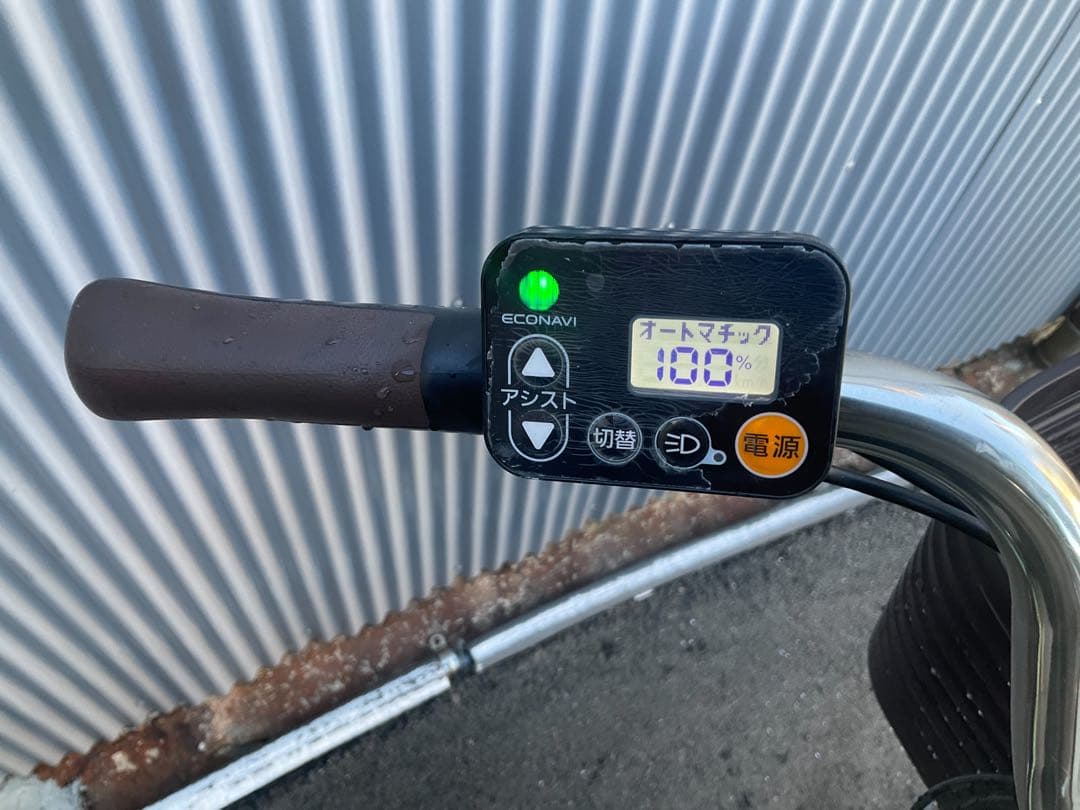 パナソニック最新機種電動アシスト自転車viviDX26インチグリーン系ボディー