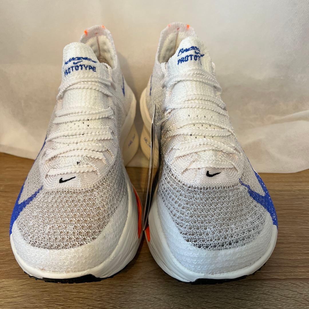 Nike AlphaFly ホワイト/オレンジ/ブルー