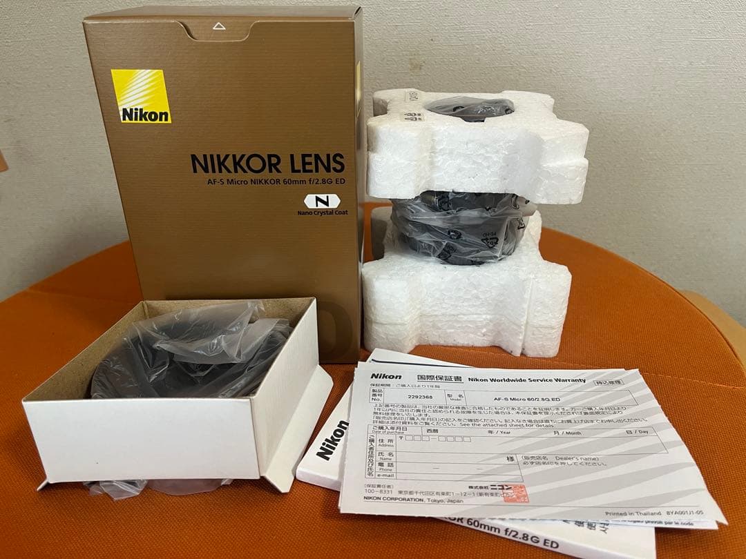 ニコン AF-S Micro NIKKOR 60mm f/2.8G ED