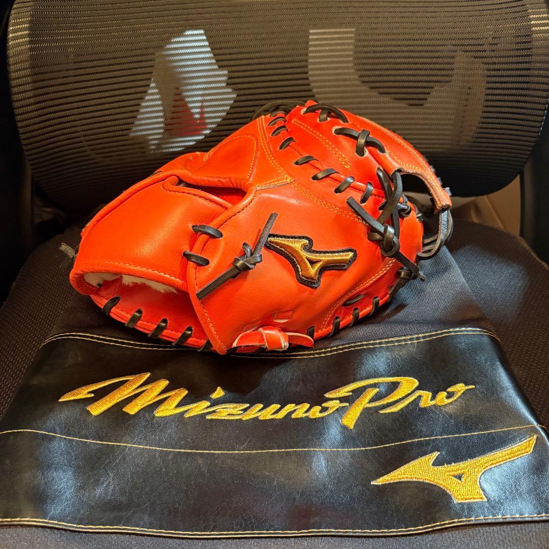 ミズノプロ　號　軟式キャッチャーミット　炭谷モデル