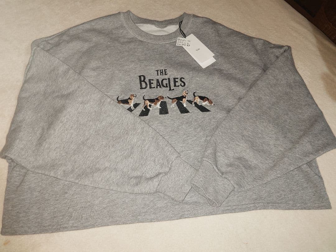 Vin \"THE BEAGLES\" 刺繍スウェット