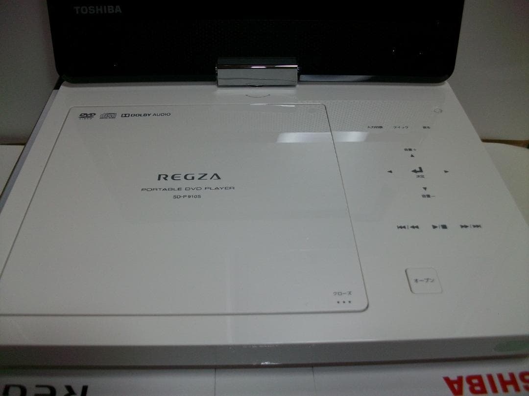東芝 REGZA 2024年製 9V型DVDプレーヤー SD-P910S