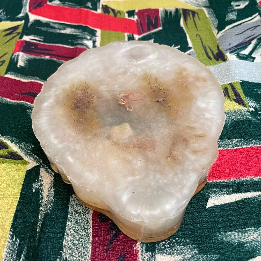 希少品！60's〜ルーサイトの石鹸置き　アメリカンアンティークミッドセンチュリー