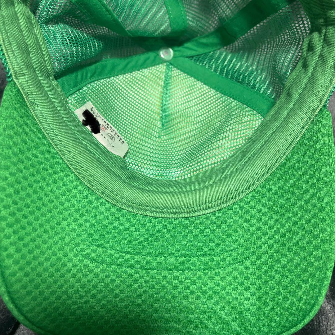 YONEX メッシュキャップ 緑 ALL JAPAN